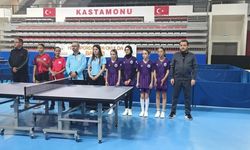 Taşköprü’ye masa tenisinde gurur yıldız kızlar il ikincisi
