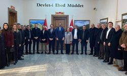 AK Parti Taşköprü heyeti Kaymakam Demirdağ’la bir araya geldi