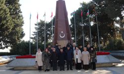 Bakü, Türk kahramanları unutmuyor..