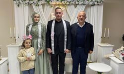 Belediye Personelinin Mutlu Günü: Başkan Yazkan Genç Çifti Mutlu Günlerinde Yalnız Bırakmadı