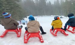 Kastamonu'da Ilgaz Yurduntepe’de Çocuklara Unutulmaz Kış Etkinliği
