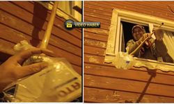 Kastamonu'da yaşlı kadının imdadına muhtar yetişti!