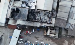 Fabrikada feci yangın: Hasarın boyutu gün ağarınca ortaya çıktı