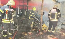 Gece Saatlerinde Halı Yıkama Merkezinde Yangın: Maddi Hasar Oluştu