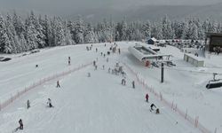 Hafta sonu Ilgaz Dağı'nda kar keyfi yaşandı