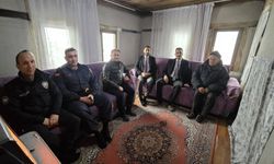 Hanönü’de yalnız yaşayan vatandaşa sıcak ziyaret