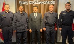 İlçenin huzuru için görev başındalar: Araç’ta jandarmaya taltif