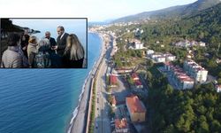 Kastamonu sahilinde taşkın hasarı incelendi