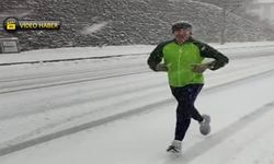 Kastamonu’da Kar Altında Azim Dolu Koşu: Yüksel Kaşıtoğlu’ndan İlham Veren Mücadele