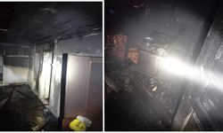 Kastamonu'da Sobadan Çıkan Kıvılcım Evi Kül Etti!