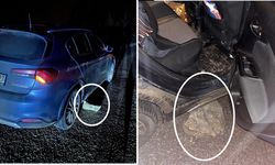 Kastamonu’da Yola Düşen Kaya Parçası Peş Peşe Kazaya Yol Açtı