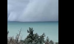 Kastamonu sahilinde ürperten manzara: Deniz üstü bir anda değişti