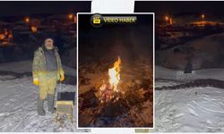 Taşköprü’de Eksi 15 Derecede Renkli Kızak Şenliği