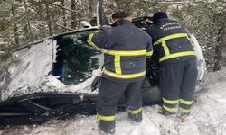 Kastamonu Tosya Karayolunda Korkutan Kaza: 1'i Kadın 1'i Çocuk Yaralandı!