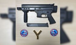 Kastamonu’da Denetimde Yarı Otomatik Tabanca Ele Geçirildi!