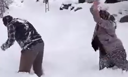 Kastamonu’da Kar Keyfi: Saraçlar Köyü Tadını Çıkardı