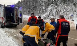 Kastamonu'da rahatsızlanan kadın için AFAD seferber oldu