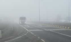 Kastamonu'da sis etkili oldu: Görüş mesafesi 50 metreye kadar düştü