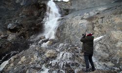 Kastamonu'nun ilçesinde kar erimesiyle oluştu: Görsel şölen sunuyor