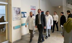 Kaymakam Demirdağ Taşköprü Devlet Hastanesi’ni inceledi