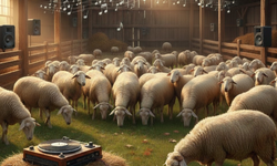 Taşköprü’de İlginç Yöntem: Koyunlara Gün Boyu Türkü Dinletiyor