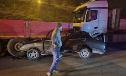 Korkunç kaza: Karabük'te Kastamonu plakalı dorseye ok gibi saplandı!