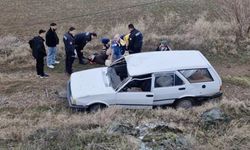 Komşuda otomobil şarampole uçtu: 3 yaralı