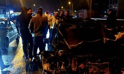 Feci zincirleme kaza: 8 araç birbirine girdi, 2 yaralı