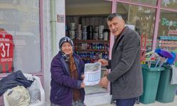 Hanönü’de Ramazan öncesi esnafa imsakiye dağıtıldı