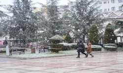 Kastamonu'da Ramazan’ın İlk Günü Kar Sürprizi