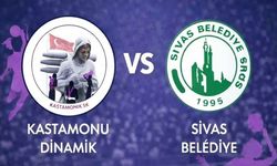 Kastamonu Dinamik Spor ile Sivas Belediye Spor Karşı Karşıya