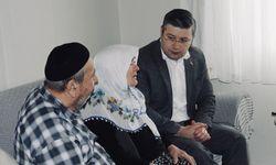 Kastamonu'nun ilçe kaymakamı büyüklerin duasını aldı