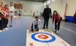 Kastamonu'nun ilçesinde Floor Curling Turnuvası gerçekleştirildi