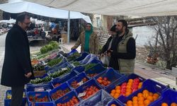 Taşköprü’de pazarın nabzı tutuldu: Kaymakam Demirdağ sahada