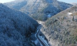Kastamonu'da Küre Dağları Beyaza Büründü