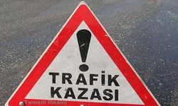 Motosiklet devrildi: 22 yaşındaki sürücü yaralandı