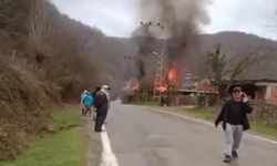 Mutfak tüpü evi kül etti!