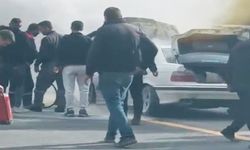 Seyir Halindeki Otomobil Alevlere Teslim Oldu!