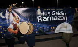 Abana'da Ramazan'a Davullu Zurnalı Karşılama Yürüyüşü