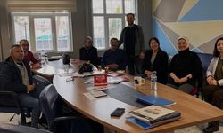 Taşköprü’de sevilen tarih öğretmeni meslektaşlarıyla buluştu