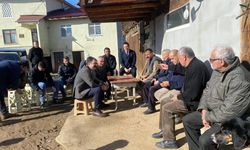 Taşköprü'nün köyünü yerinde inceledi: Vatandaşların taleplerini dinledi