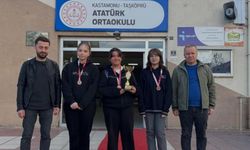 Taşköprü’ye gurur yaşattılar: Satrançta il üçüncüsü oldular