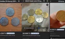Herkesin cebinde olan 25 kuruşlar artık altınla yarışıyor!
