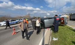 D-100’de feci kaza: 6’sı çocuk 9 yaralı