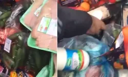 Çöpteki gıdaları görünce isyan etti: “Fakire verilse olmaz mı?”