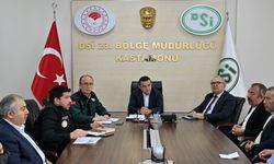 Kastamonu'da sulama sezonu öncesi kritik toplantı: Muhtarlar DSİ’de