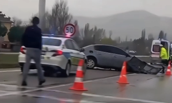 Boyabat–Sinop yolunda feci kaza: 1 yaralı