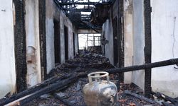 Kastamonu’da korkutan yangından geriye bu görüntüler kaldı