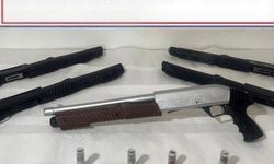 Jandarma operasyonunda ruhsatsız silahlar ele geçirildi