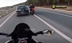 Karabük-Kastamonu yolunda tehlikeli anlar: Kırıp kaçtı!